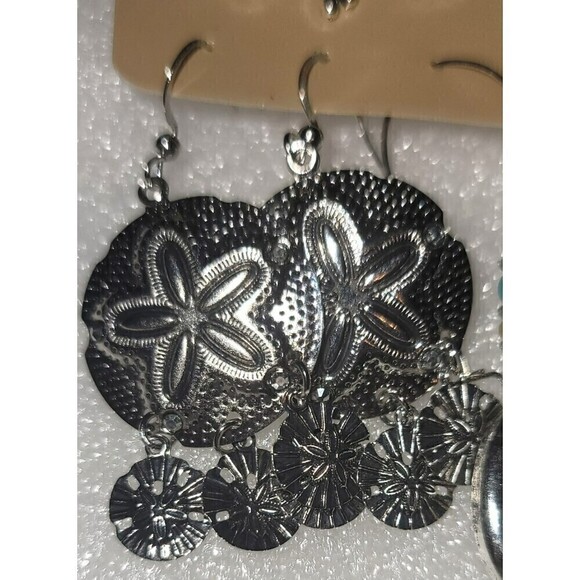 New 6 Pair of Coordinated Natural Themed Earrings - Picture 4 of 6